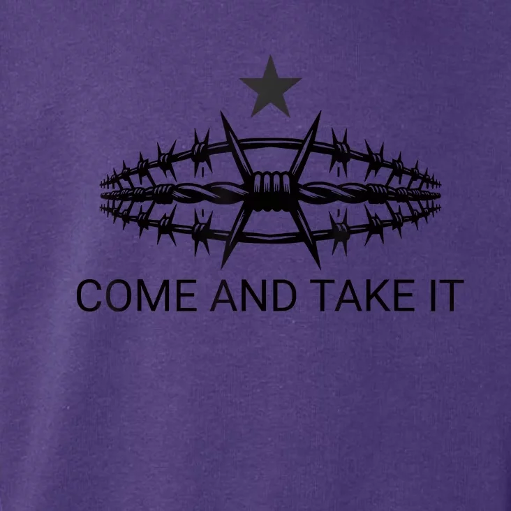 Razor Wire Come And Take It Supreme Court Texas Border 2024 Toddler Hoodie