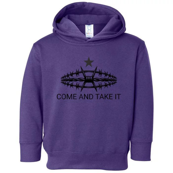 Razor Wire Come And Take It Supreme Court Texas Border 2024 Toddler Hoodie