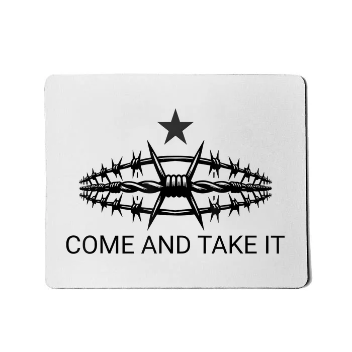 Razor Wire Come And Take It Supreme Court Texas Border 2024 Mousepad