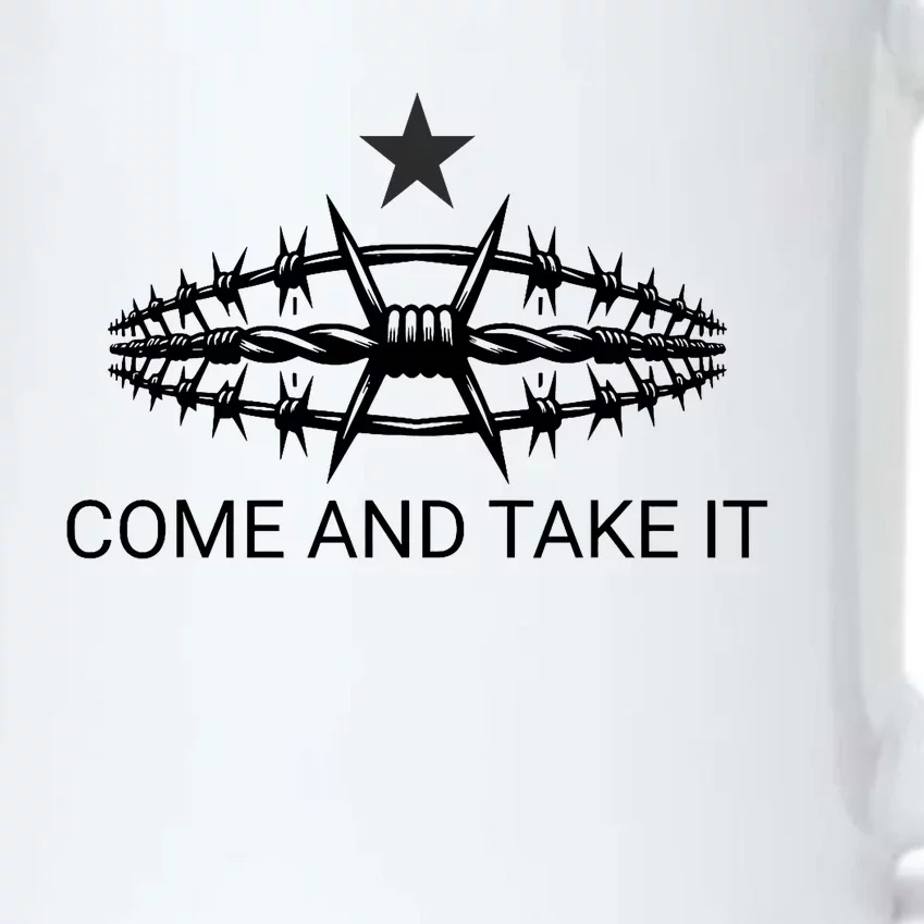 Razor Wire Come And Take It Supreme Court Texas Border 2024 Black Color Changing Mug