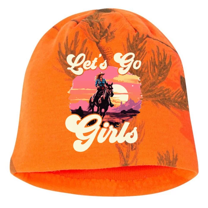 Rodeo Western Country Cowgirl Hat LetS Go Girl Kati - Camo Knit Beanie