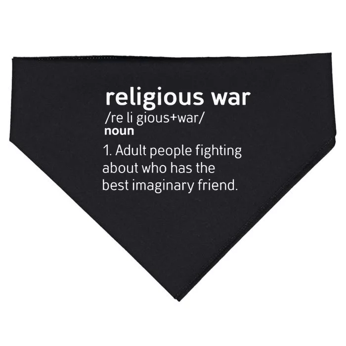 Religious War Definition USA-Made Doggie Bandana