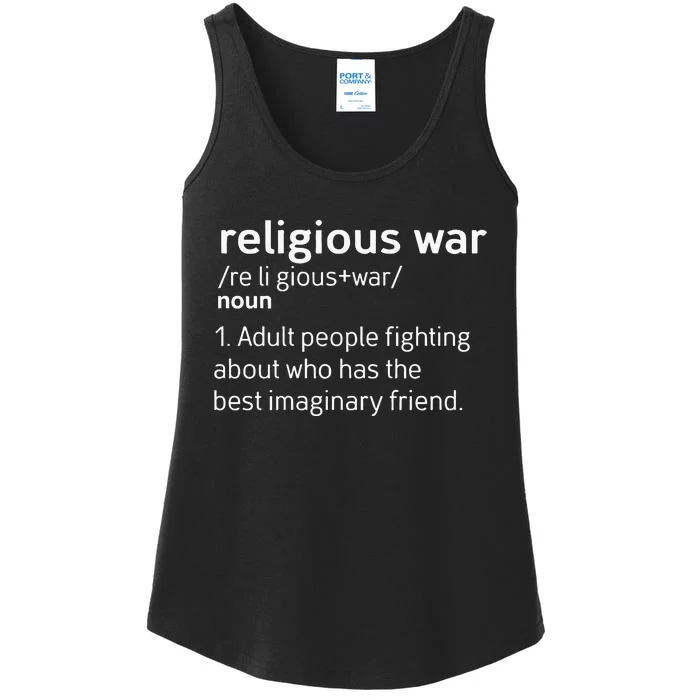 Religious War Definition Ladies Essential Tank