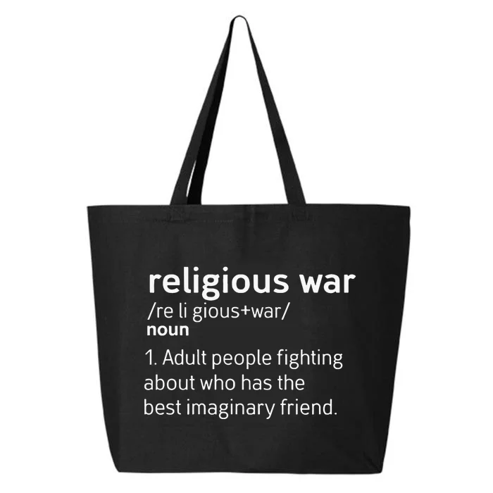 Religious War Definition 25L Jumbo Tote