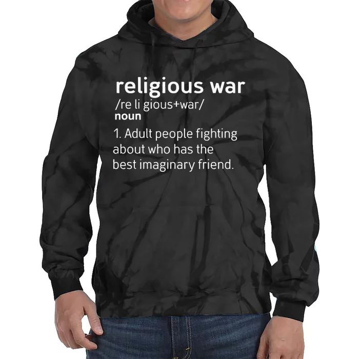 Religious War Definition Tie Dye Hoodie