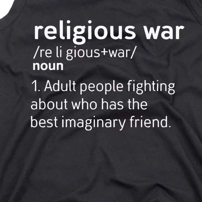 Religious War Definition Tank Top