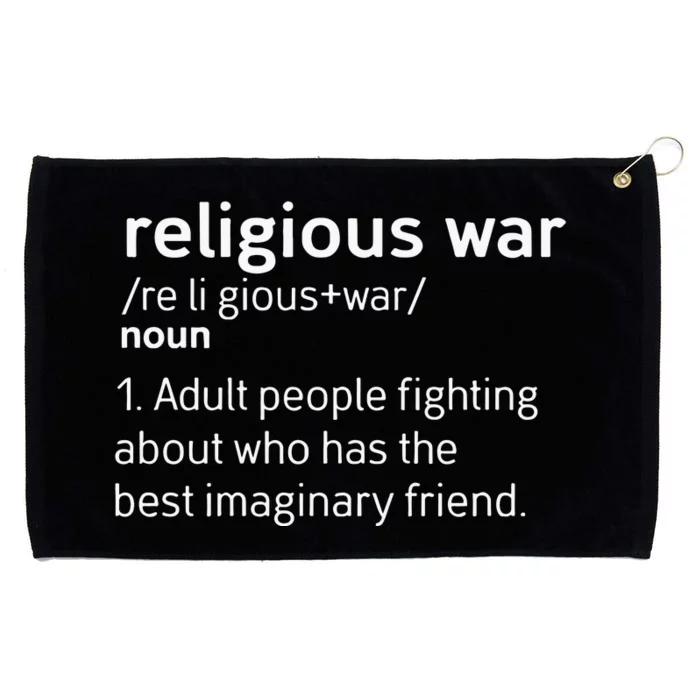 Religious War Definition Grommeted Golf Towel