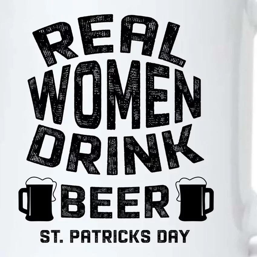 Real Women Drink Beer St Patricks Day Irish Gift Black Color Changing Mug