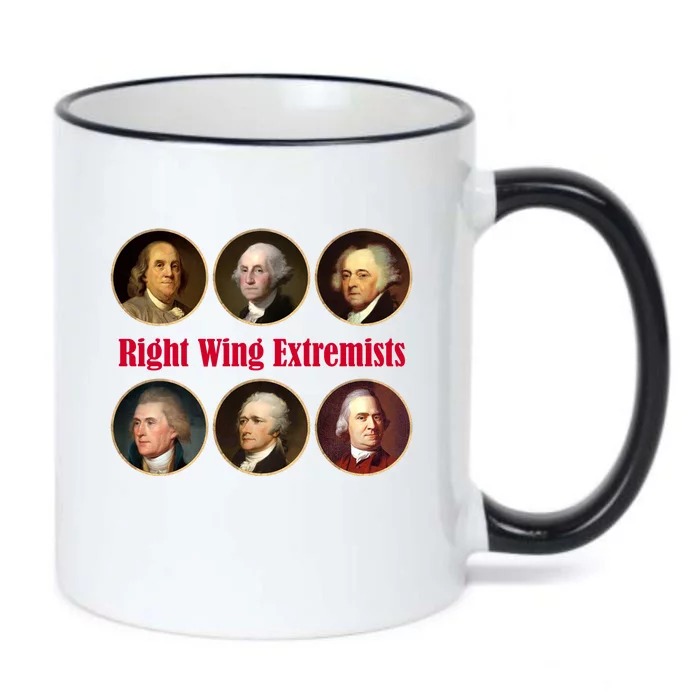 Right Wing Extremists Black Color Changing Mug