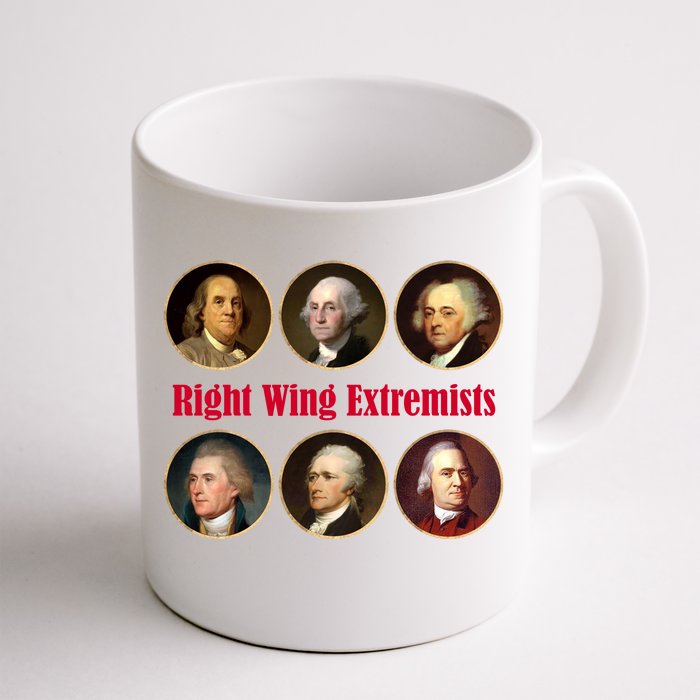 Right Wing Extremists Front & Back Coffee Mug