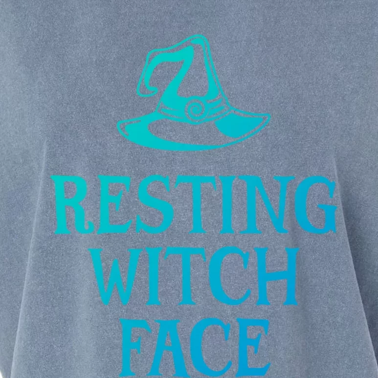 Resting Witch Face Gift Garment-Dyed Women's Muscle Tee