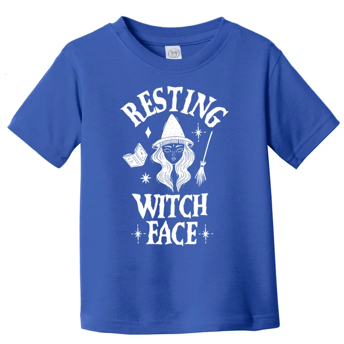 Resting Witch Face Witch Halloween Gift Toddler T-Shirt