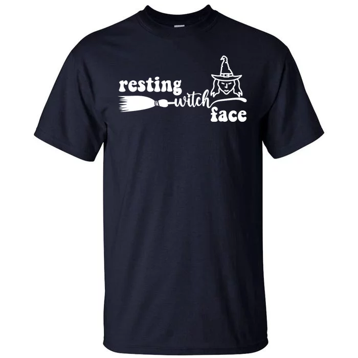 Resting Witch Face Funny Halloween Tall T-Shirt