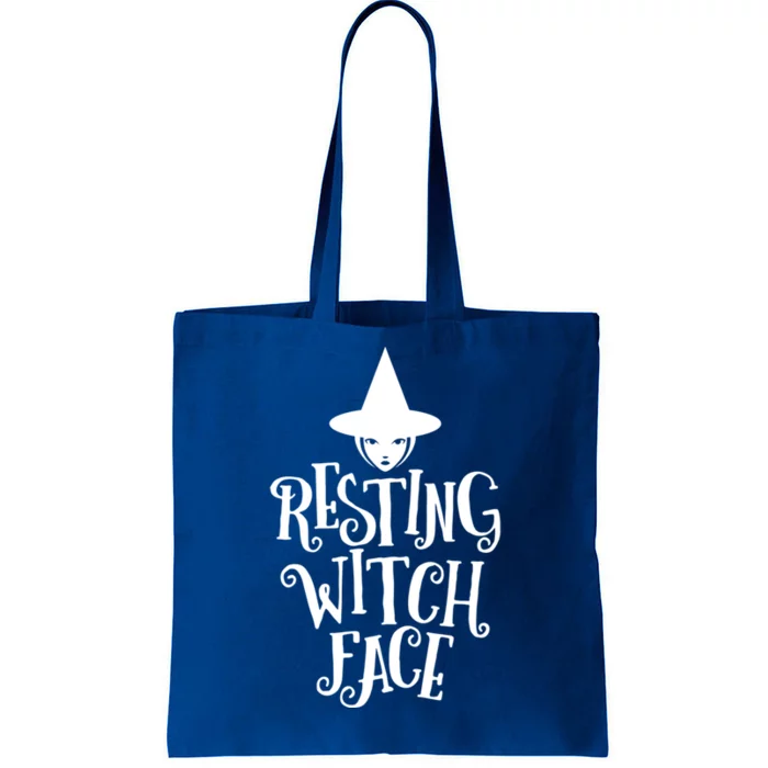 Resting Witch Face Funny Halloween Gift Tote Bag