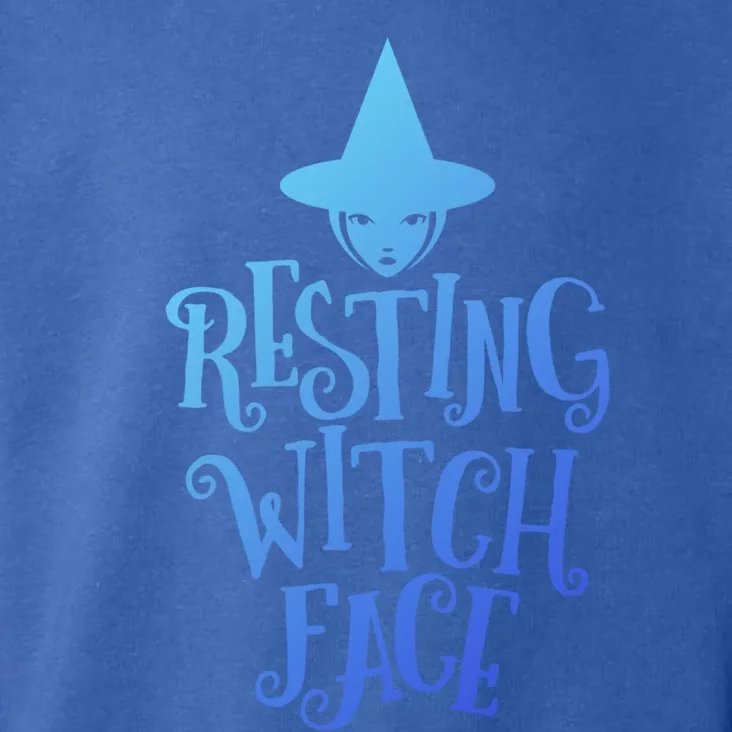 Resting Witch Face Funny Halloween Cute Gift Toddler Hoodie