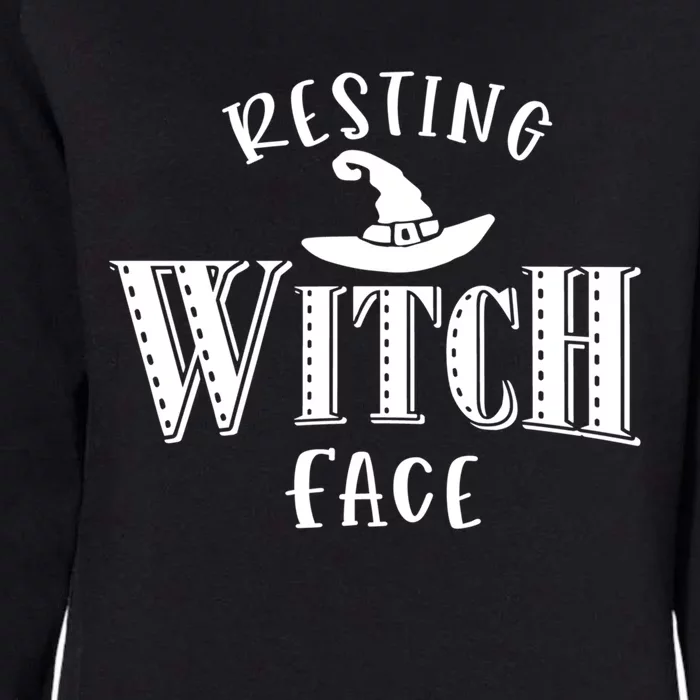 Resting Witch Face Wiccan Occult Meaningful Gift Womens California Wash Sweatshirt