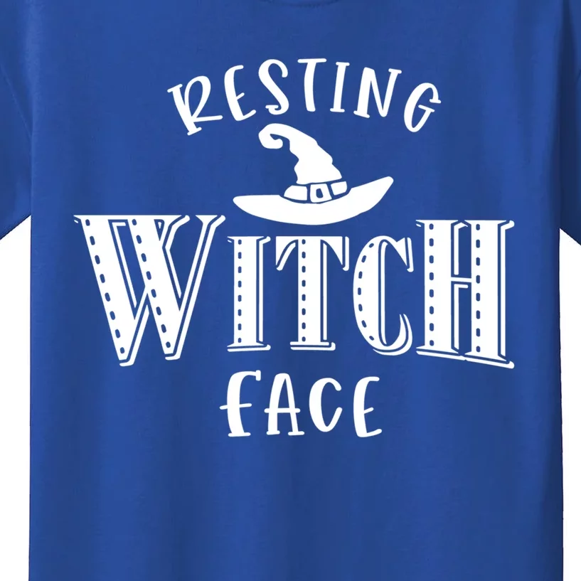 Resting Witch Face Wiccan Occult Meaningful Gift Kids T-Shirt