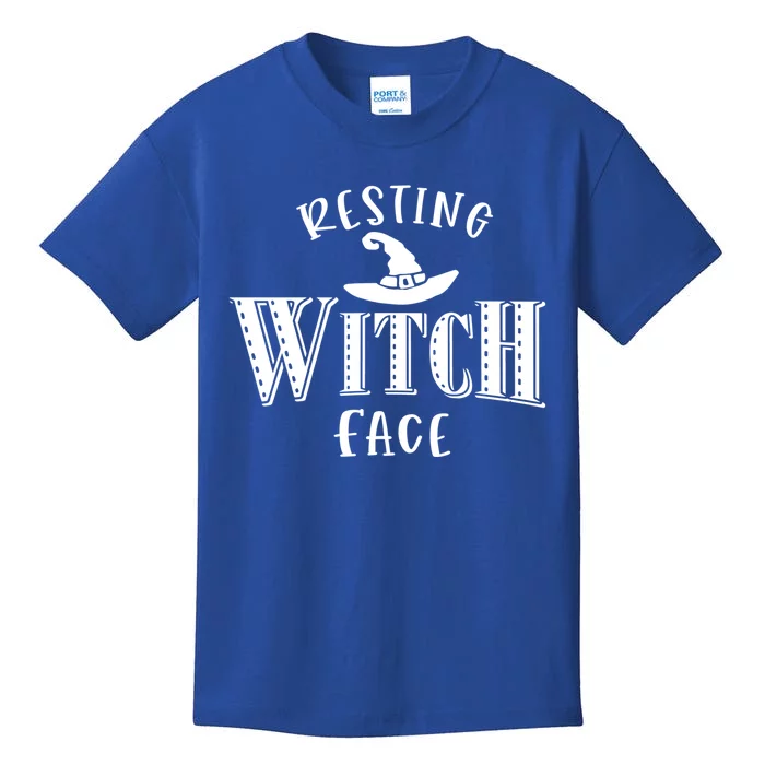 Resting Witch Face Wiccan Occult Meaningful Gift Kids T-Shirt