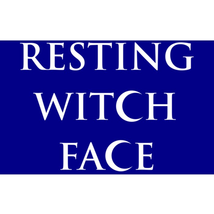 Resting Witch Face Gothic Wiccan Cute Gift Bumper Sticker