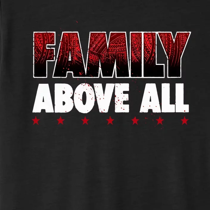 Roman Wrestler Family Above All ChromaSoft Performance T-Shirt