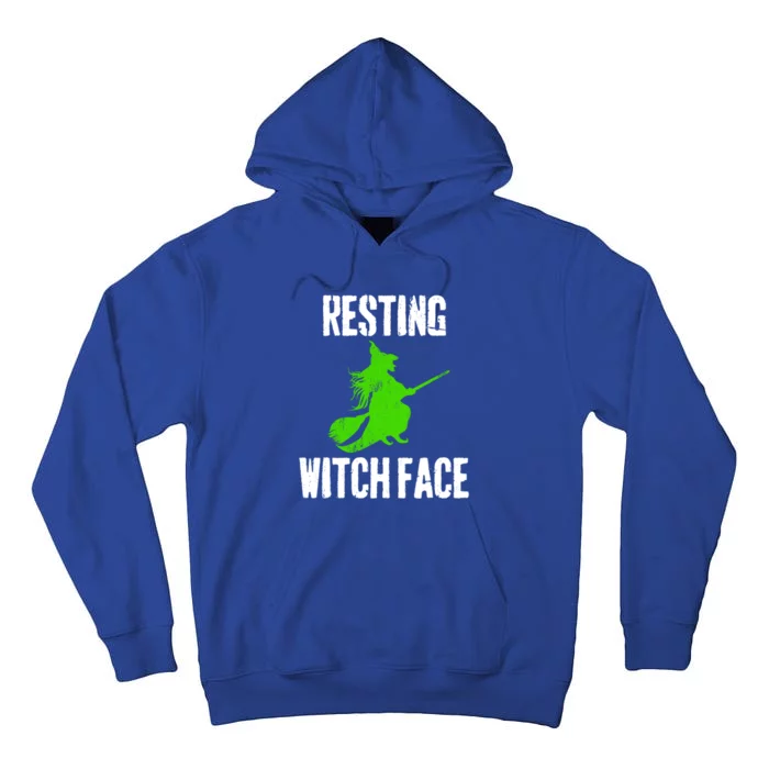 Resting Witch Face Halloween Costume Funny Cute Gift Tall Hoodie