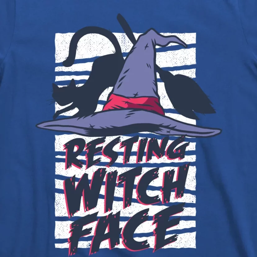 Resting Witch Face Halloween Gift T-Shirt