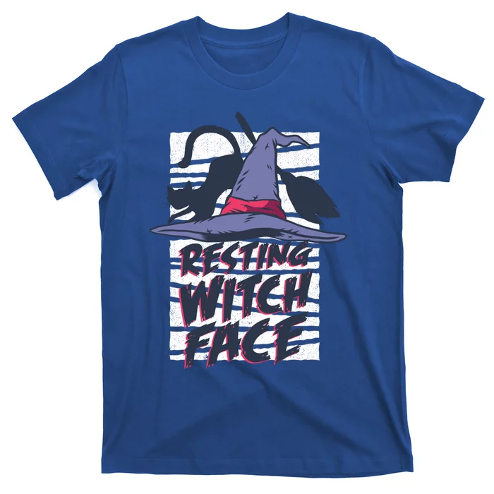 Resting Witch Face Halloween Gift T-Shirt