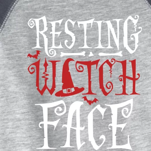 Resting Witch Face Funny Lazy Easy Halloween Costume Gift Toddler Fine Jersey T-Shirt