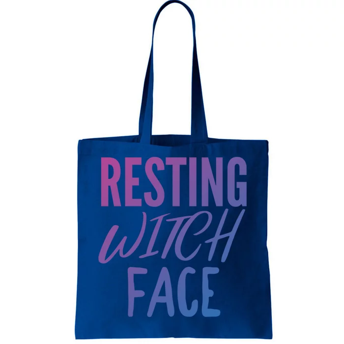 Resting Witch Face Funny Halloween Funny Gift Tote Bag