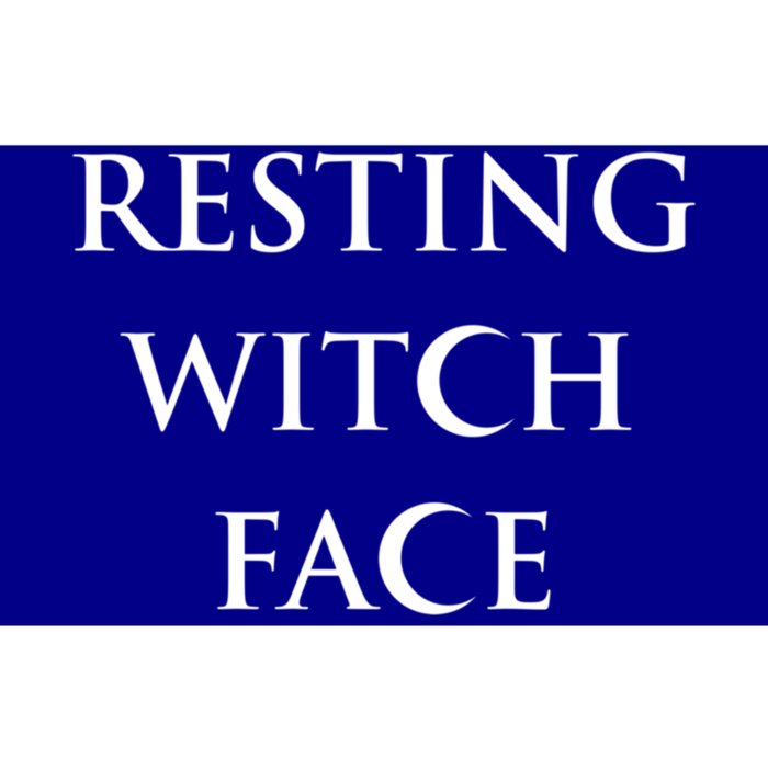 Resting Witch Face Gothic Wiccan Great Gift Bumper Sticker