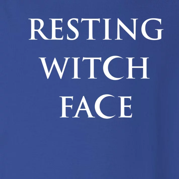 Resting Witch Face Gothic Wiccan Great Gift Toddler Long Sleeve Shirt