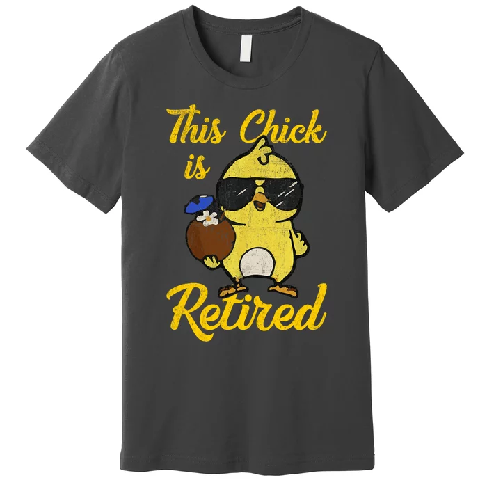 Retired Women Funny Retirement Premium T-Shirt