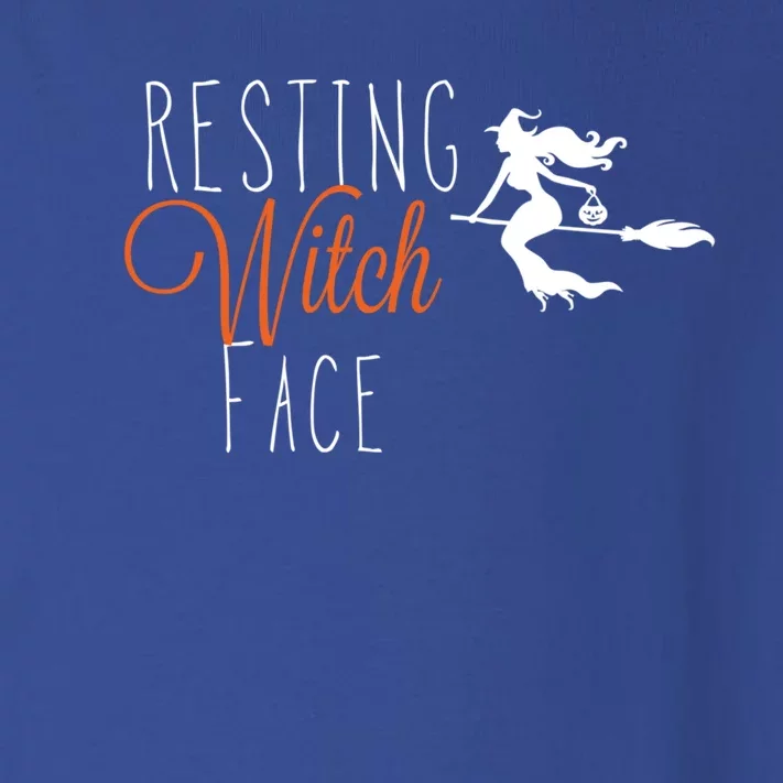 Resting Witch Face Halloween Gift Toddler Long Sleeve Shirt