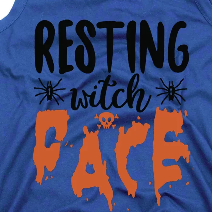 Resting Witch Face Halloween Humor Gift Tank Top