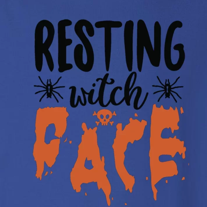 Resting Witch Face Halloween Humor Gift Toddler Long Sleeve Shirt