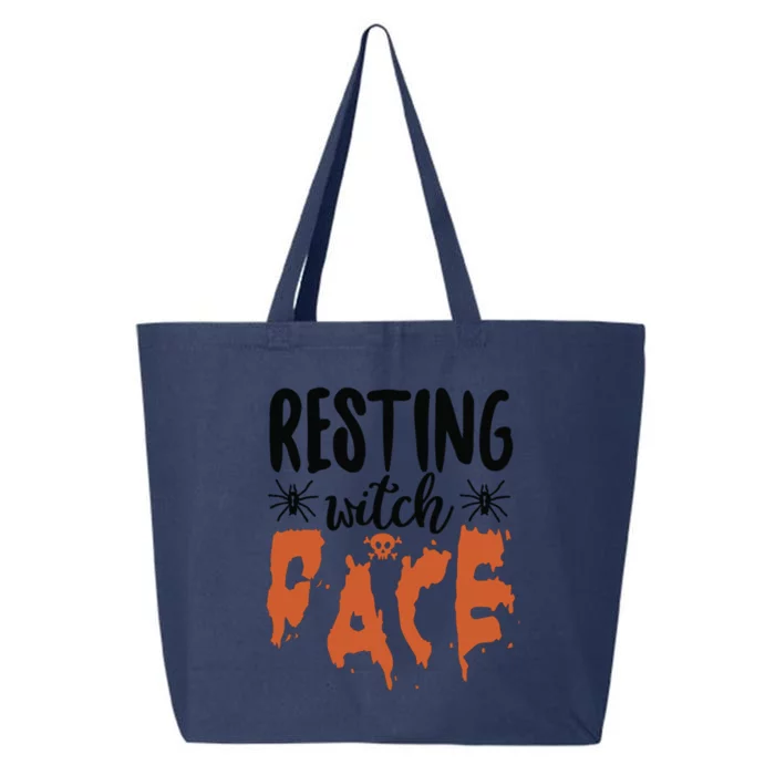 Resting Witch Face Halloween Humor Gift 25L Jumbo Tote