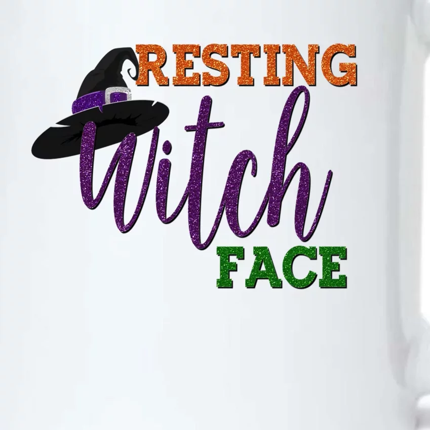 Resting Witch Face Pretty Halloween Witches Hat Wife Mom Gift Black Color Changing Mug