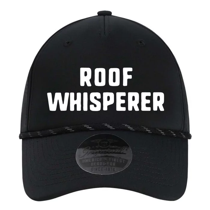 Roof Whisperer Funny Roofing Roofer Gift Christmas Copy Performance The Dyno Cap