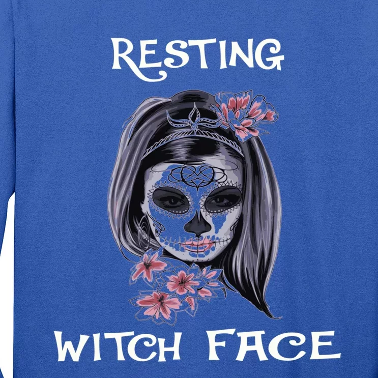 Resting Witch Face Gift Long Sleeve Shirt