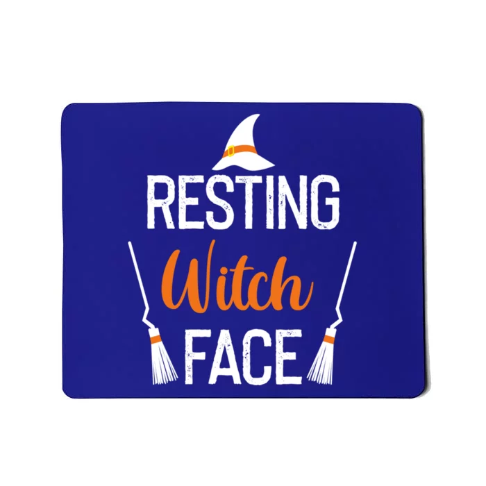 Resting Witch Face Gift Mousepad