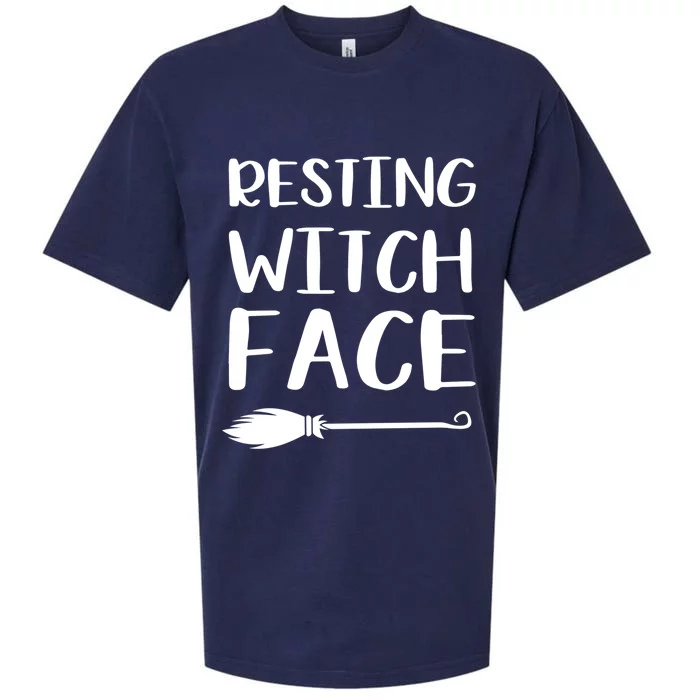 Resting Witch Face Gift Sueded Cloud Jersey T-Shirt