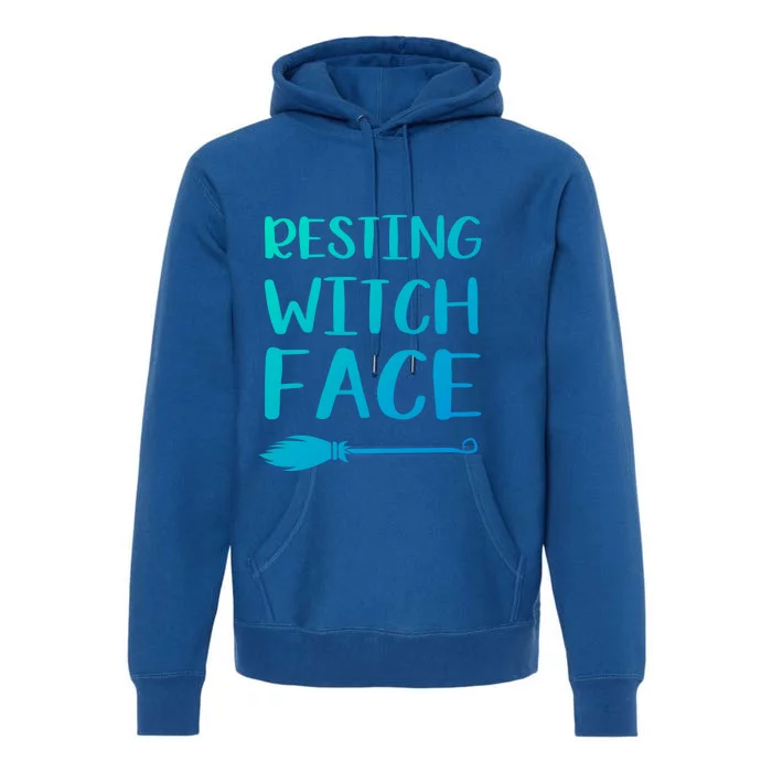 Resting Witch Face Gift Premium Hoodie