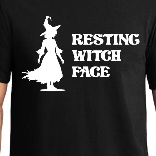 Resting Witch Face Funny Gift Pajama Set