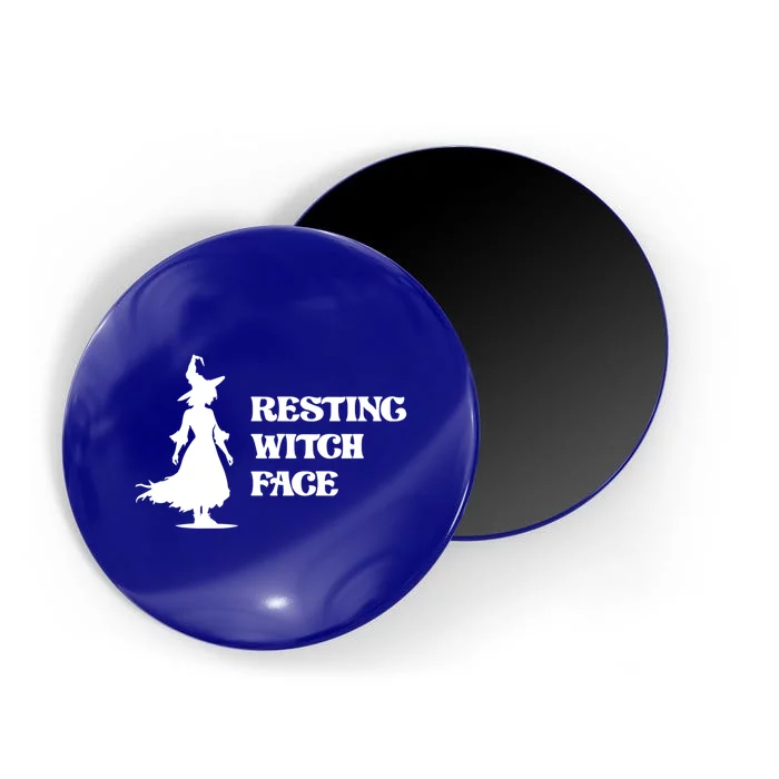 Resting Witch Face Funny Gift Magnet