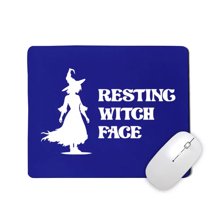 Resting Witch Face Funny Gift Mousepad