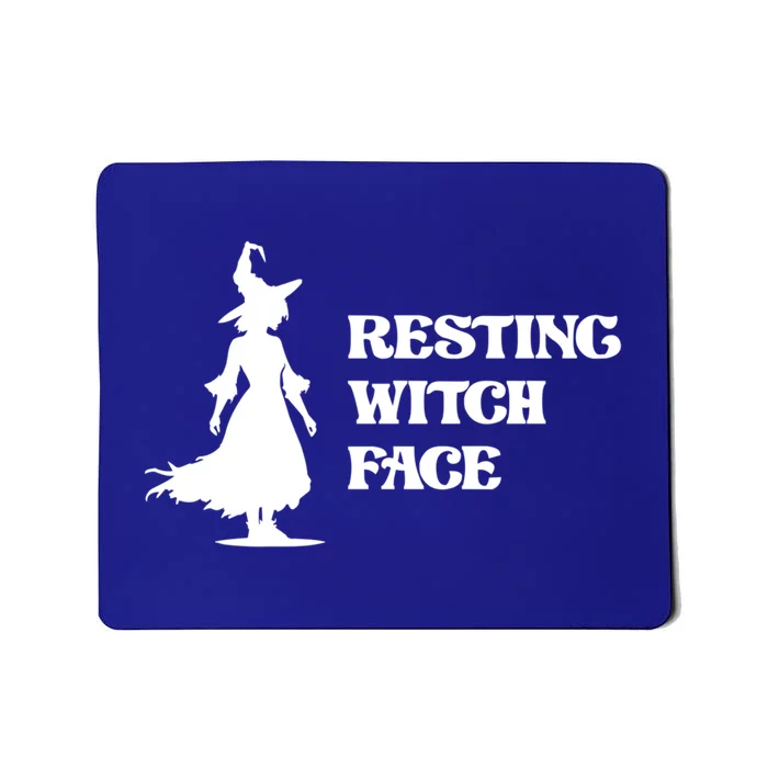 Resting Witch Face Funny Gift Mousepad