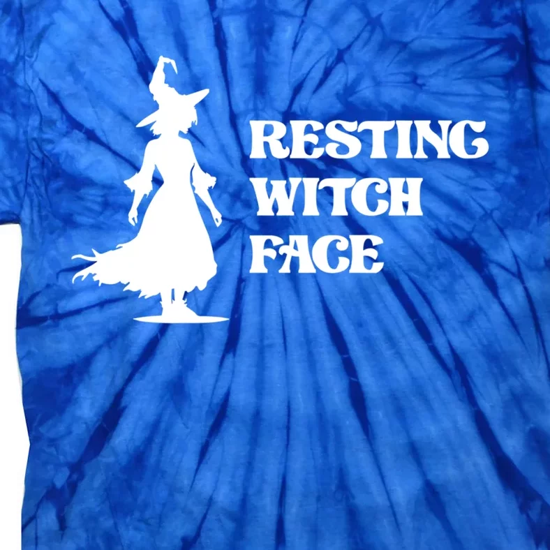 Resting Witch Face Funny Gift Tie-Dye T-Shirt