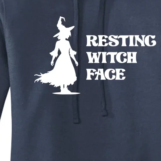 Resting Witch Face Funny Gift Women's Pullover Hoodie