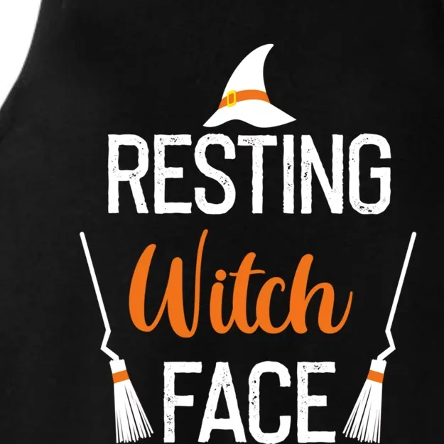 Resting Witch Face Great Gift Ladies Tri-Blend Wicking Tank