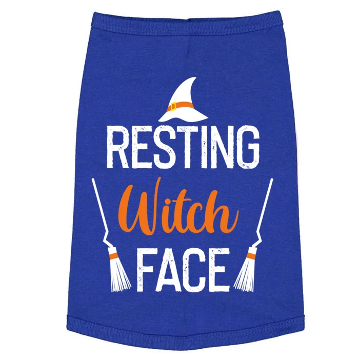 Resting Witch Face Great Gift Doggie Tank